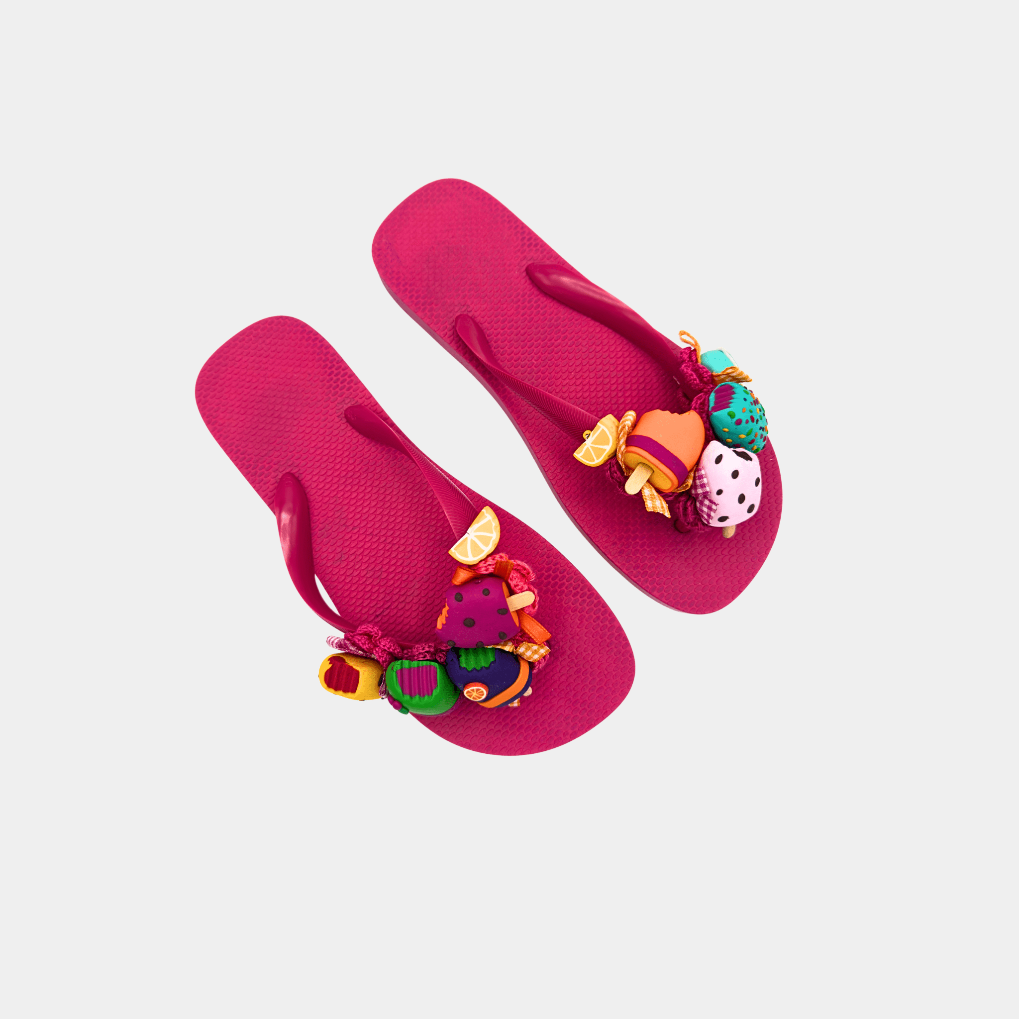 Flip Flops Fucsia con gelati - Fashion Loft