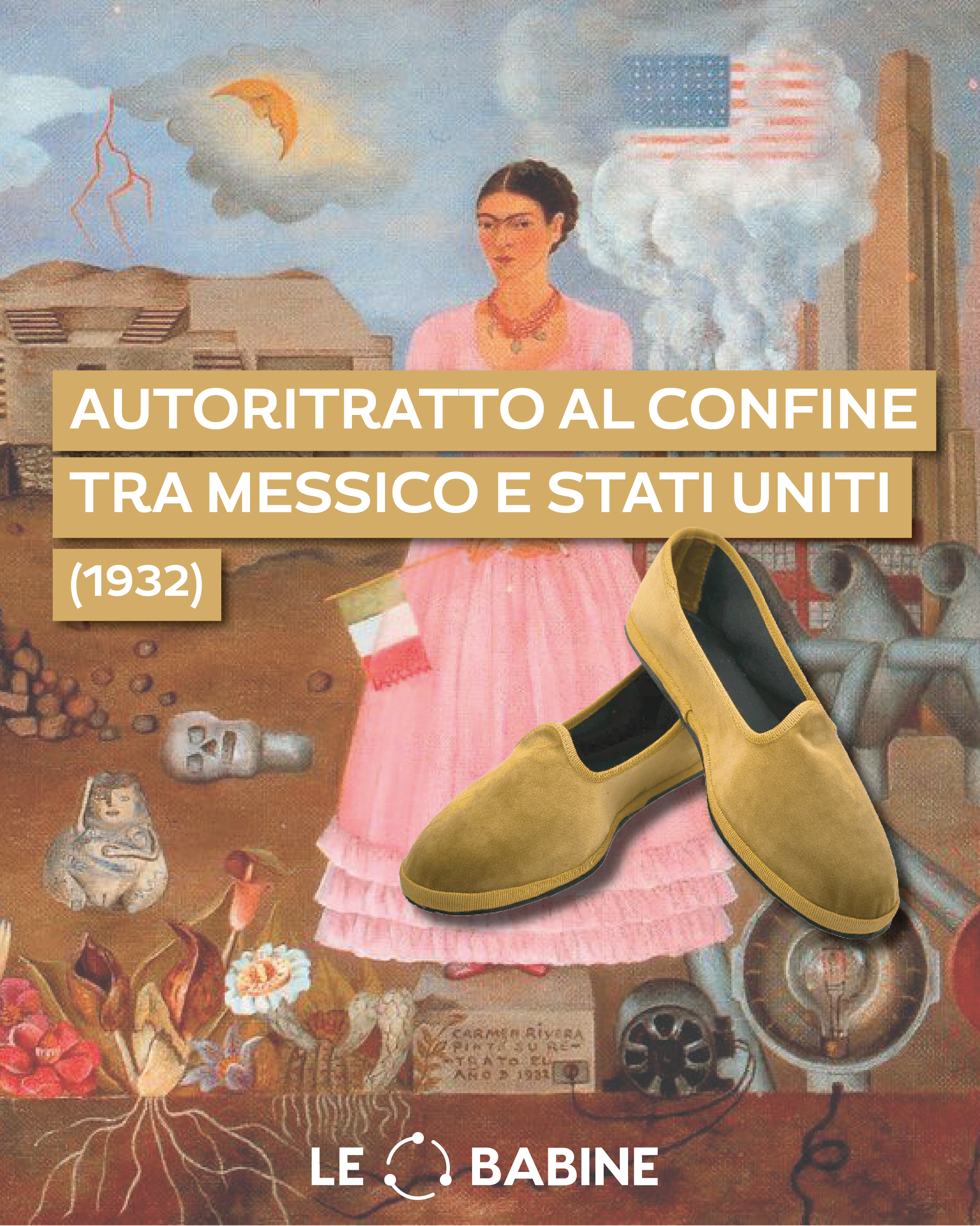 Autoritratto al confine tra Messico e Stati Uniti (1932)