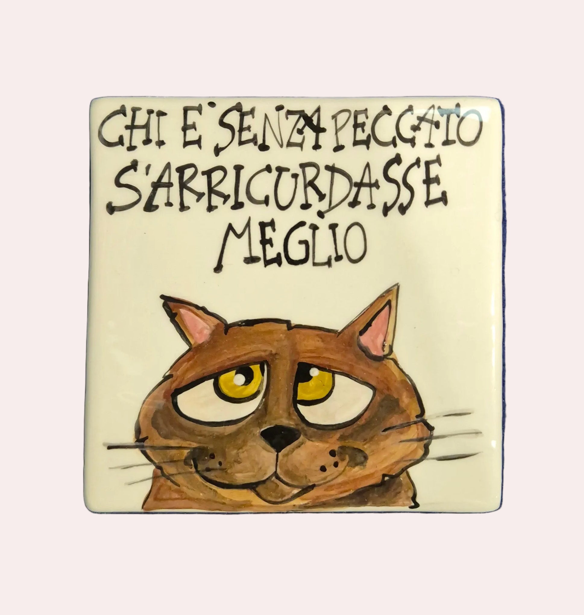 Piastrella - Chi è senza peccato....