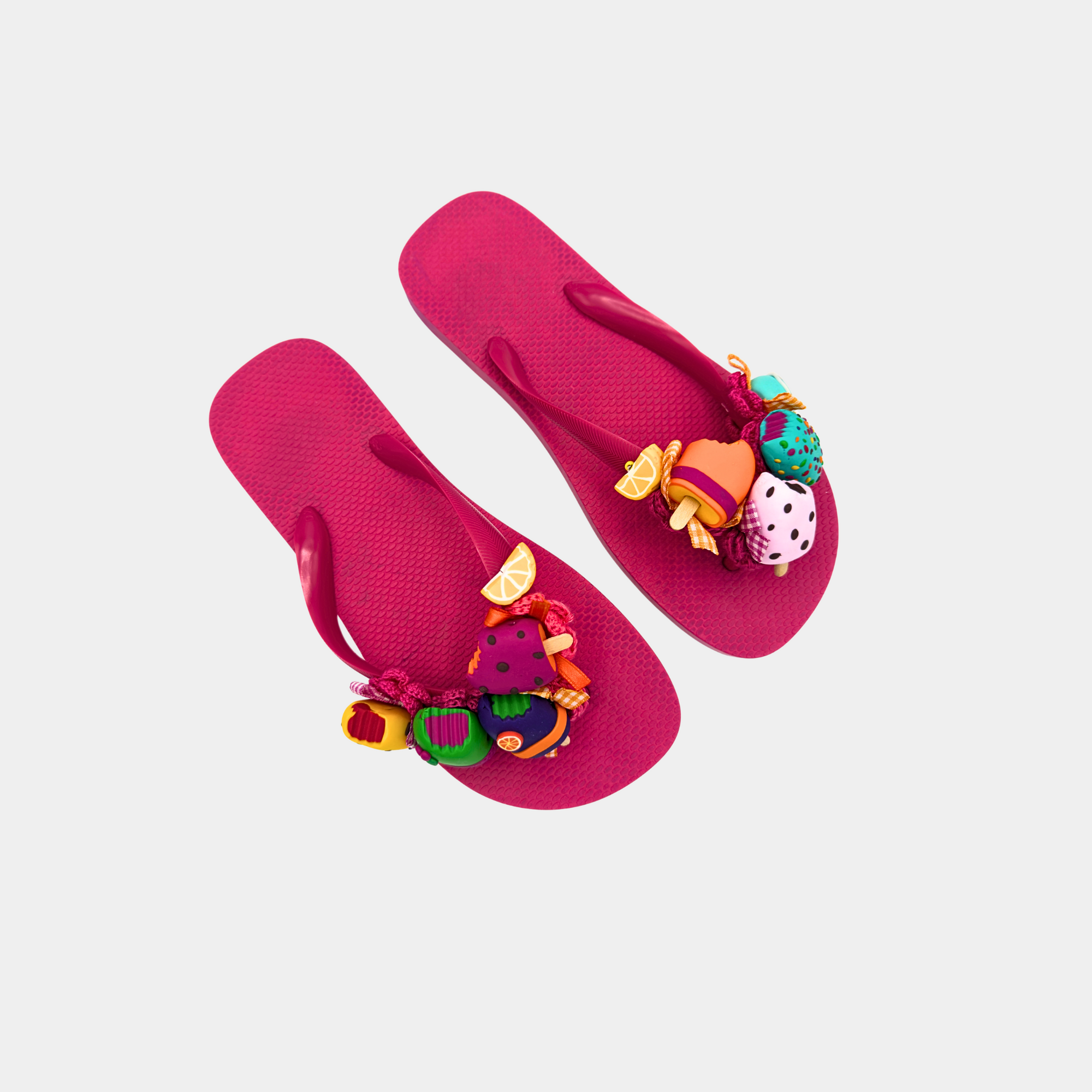 Flip Flops Fucsia con gelati