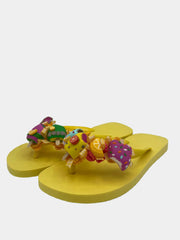 Flip - Flops Gialle con Ice - Cream - Fashion Loft