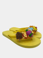 Flip-Flops Gialle con Ice-Cream