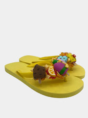 Flip - Flops Gialle con Ice - Cream - Fashion Loft