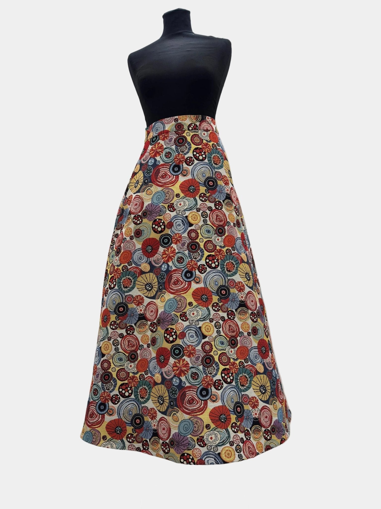Urban Skirt “Serie Astratta – Costellazione" by Barbara Beltrame - Fashion Loft