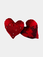 Cuore in Velluto con Pizzo