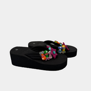 Flip-Flops Nere Dark Bloom
