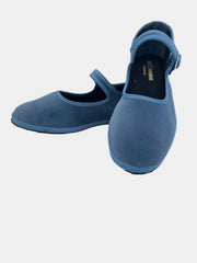 Avio - Le Babine Mary Jane - scarpa bassa in velluto con cinturino - Fashion Loft