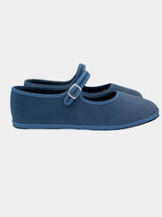 Avio - Le Babine Mary Jane - scarpa bassa in velluto con cinturino - Fashion Loft