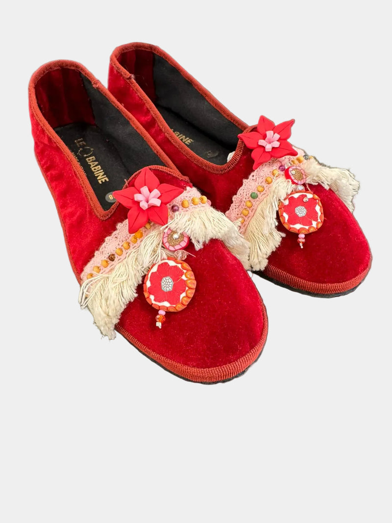 Bordeaux con Stelle - Le Babine Estrose - scarpa tradizionale Friulana con carattere