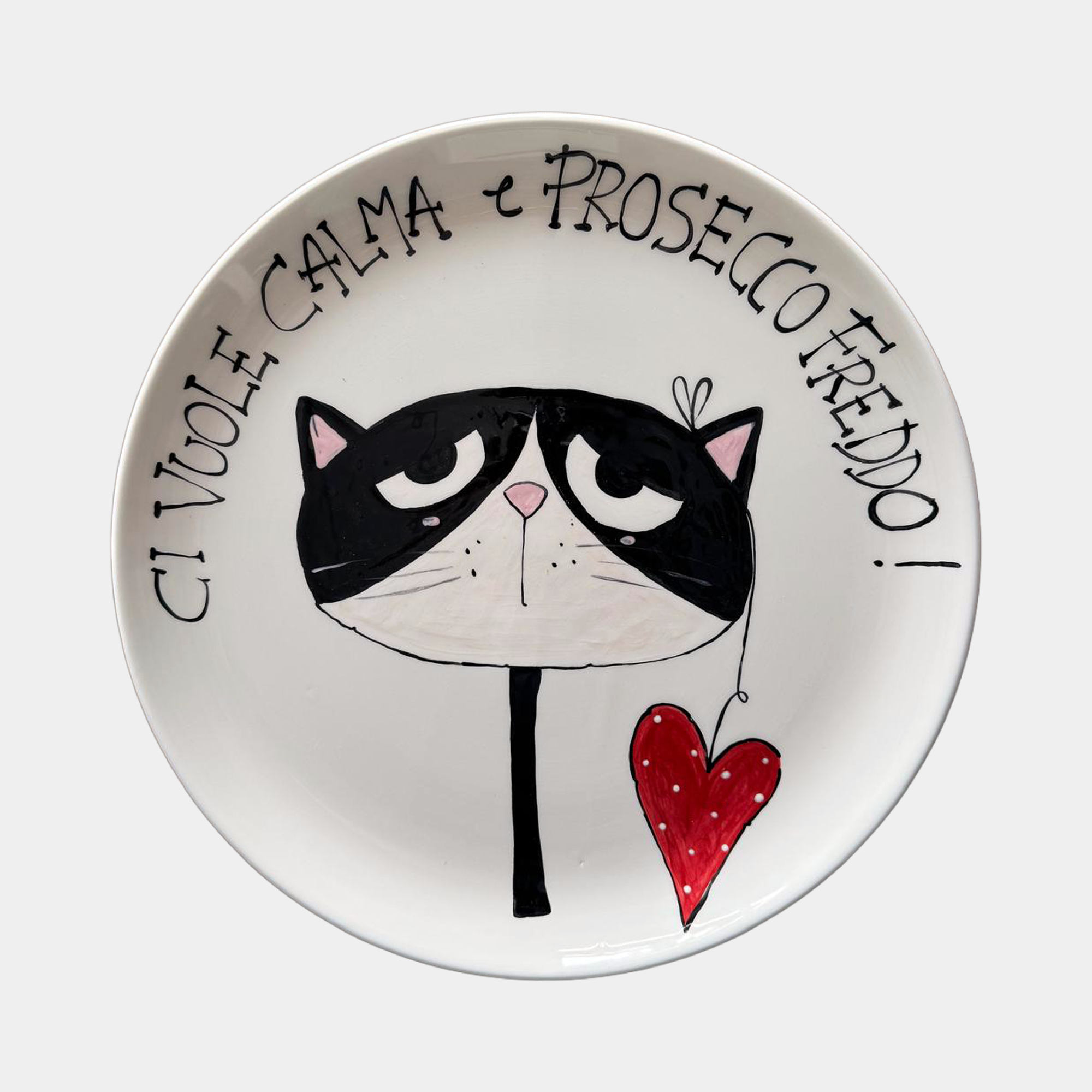 Piatto pizza - ci vuole calma e...
