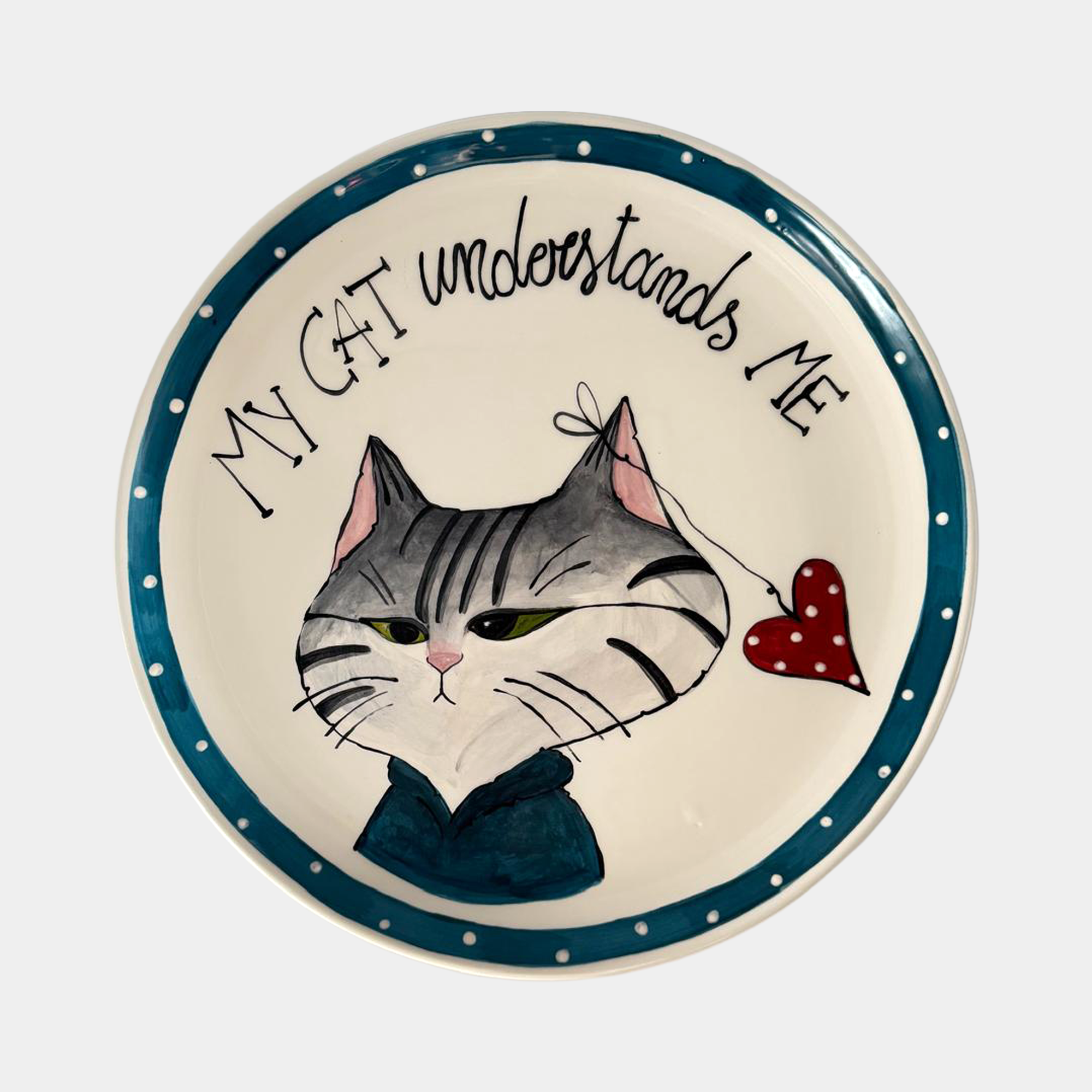 Piatto pizza - my cat understand me