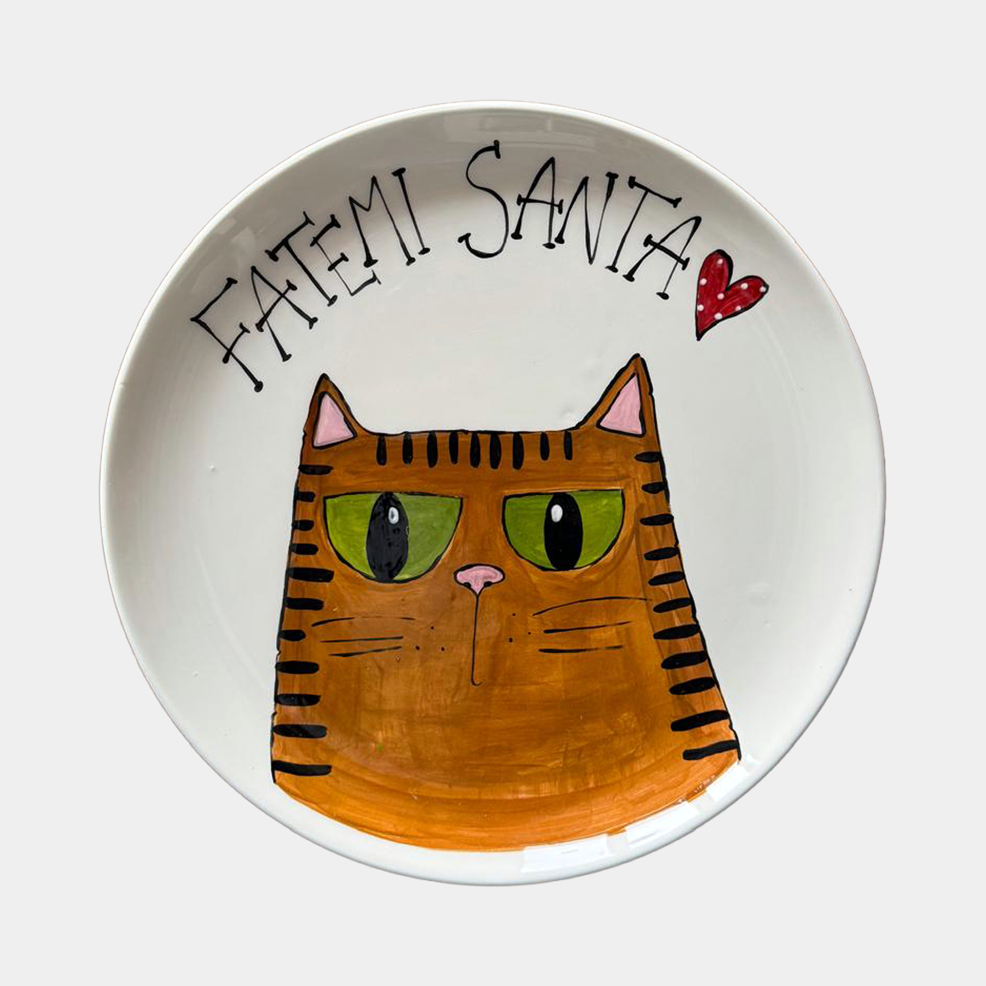 Piatto pizza - fatemi santa