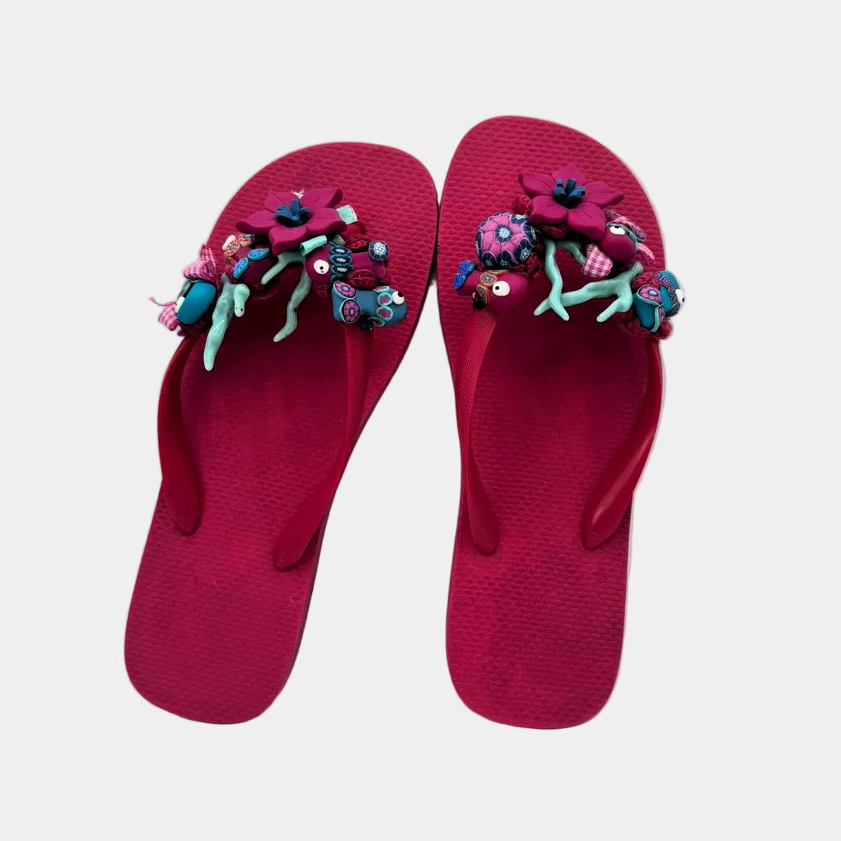Flip-Flops color Fucsia