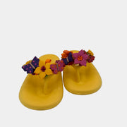 Flip-Flops giallo sole con suola platform morbida