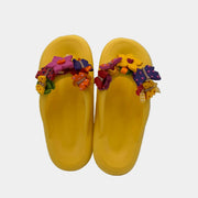Flip-Flops giallo sole con suola platform morbida