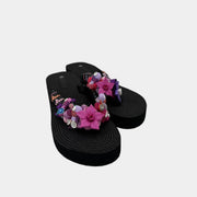 Flip-Flops nere effetto raffia
