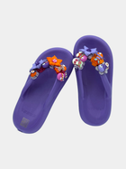 Flip-Flops Platform Viola Tropical Fish - vista 5 - infradito handmade BB Fashion Loft (BBFLIP37)
